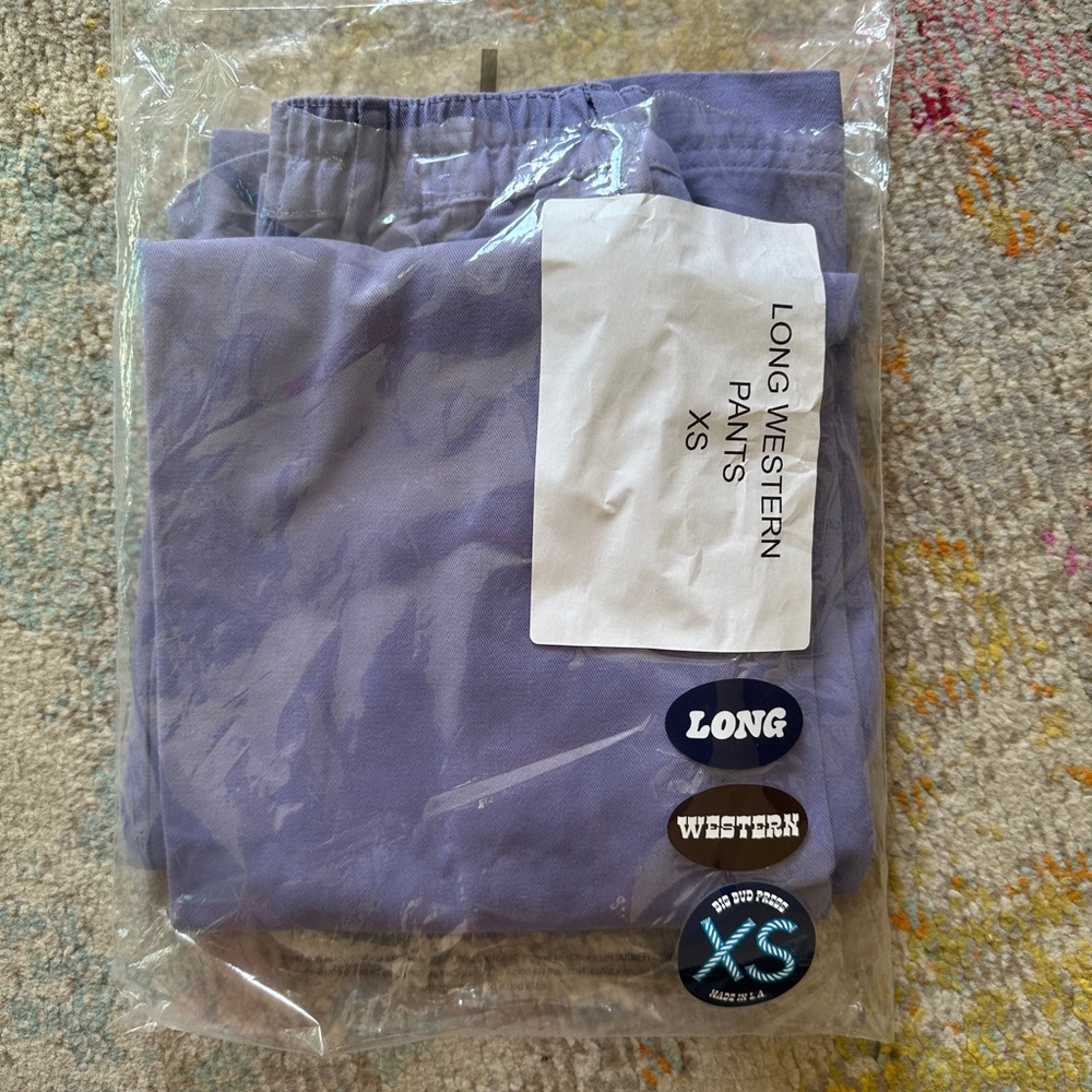 Big Bud Press - long Westerns XS - Faded grape